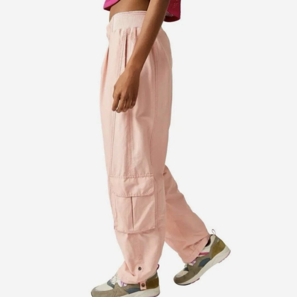 Free People Movement Mesmerize Me Cargo Pant – Sunkissed – Size Small - Picture 3 of 13